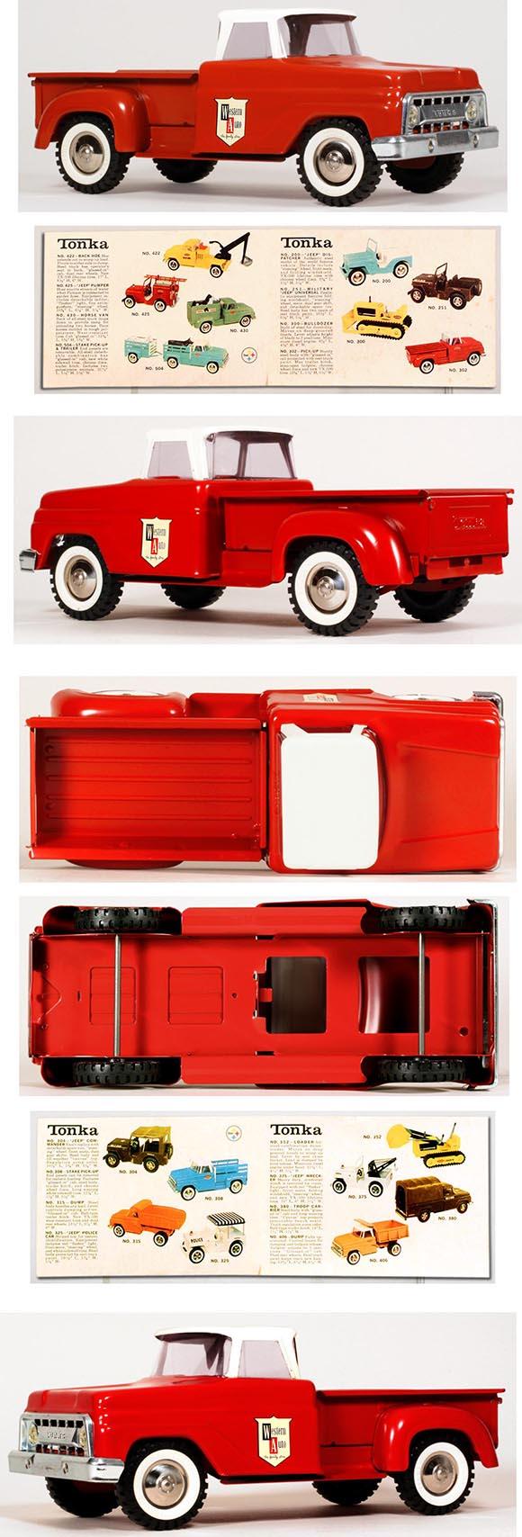 1965 Tonka, Western Auto Pick-Up Truck with Original Look Book